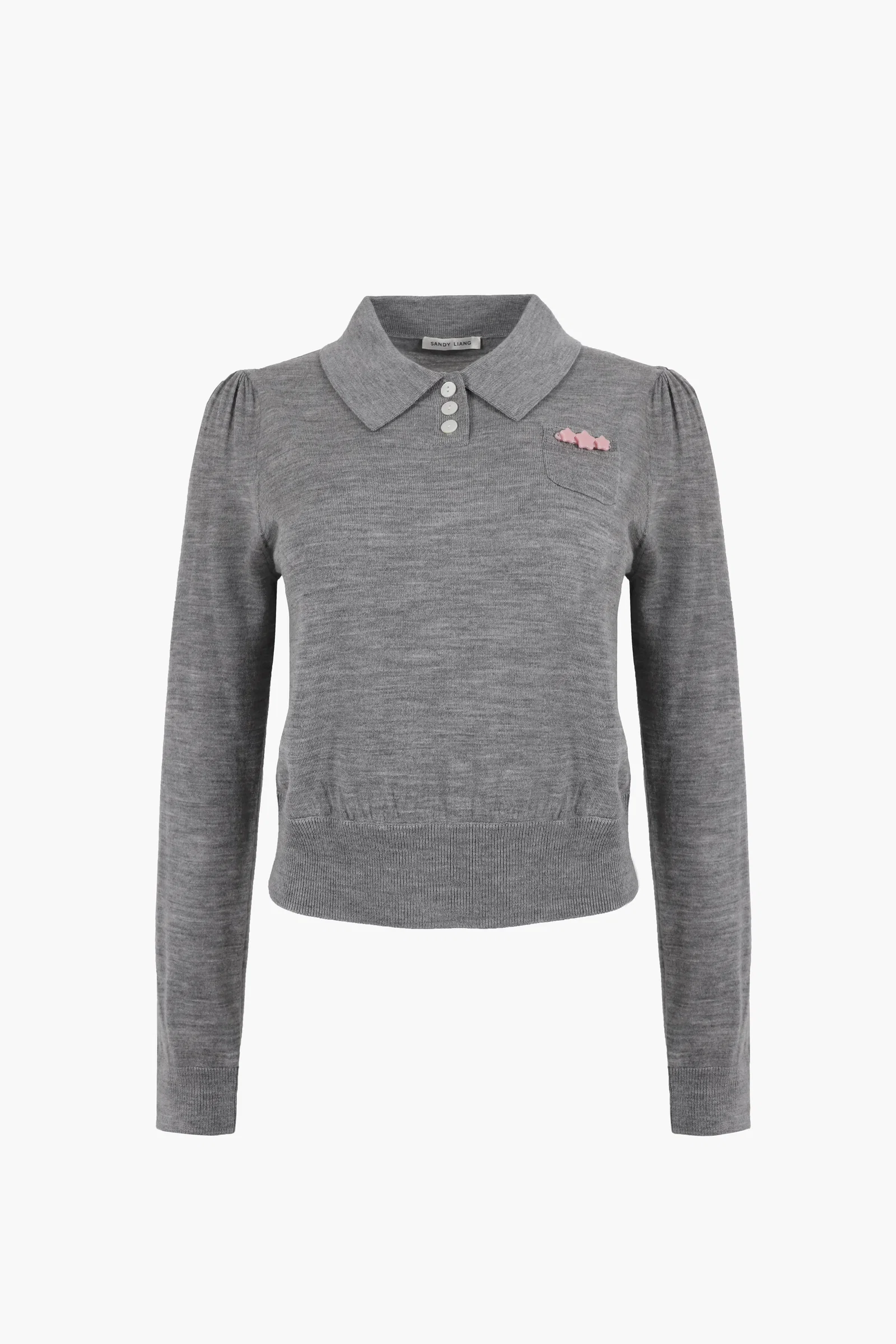 Image of AKIRA SWEATER IN HEATHER GREY