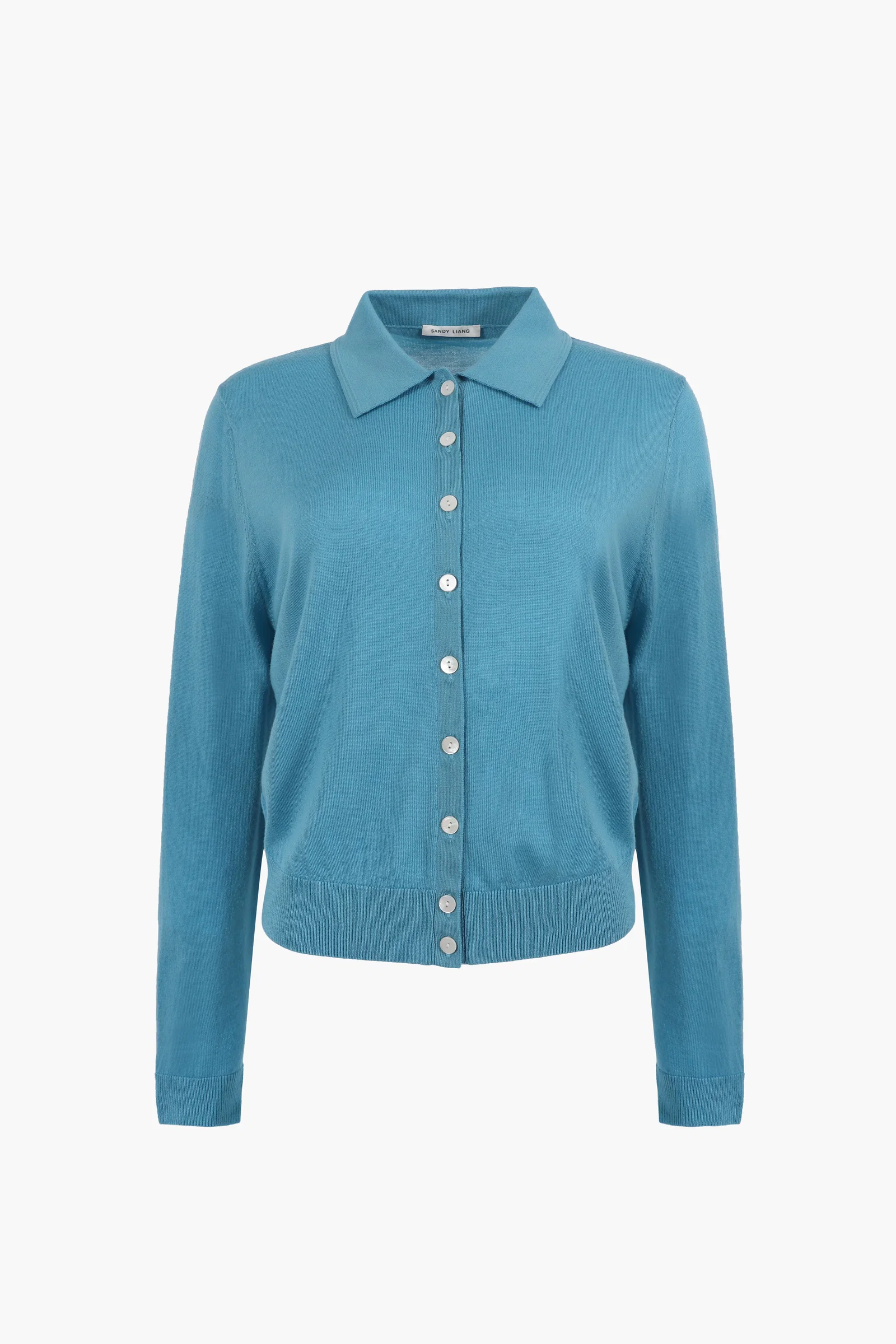 Image of LEY CARDIGAN IN CERULEAN