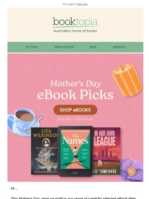 eBooks for Mother's Day 💐