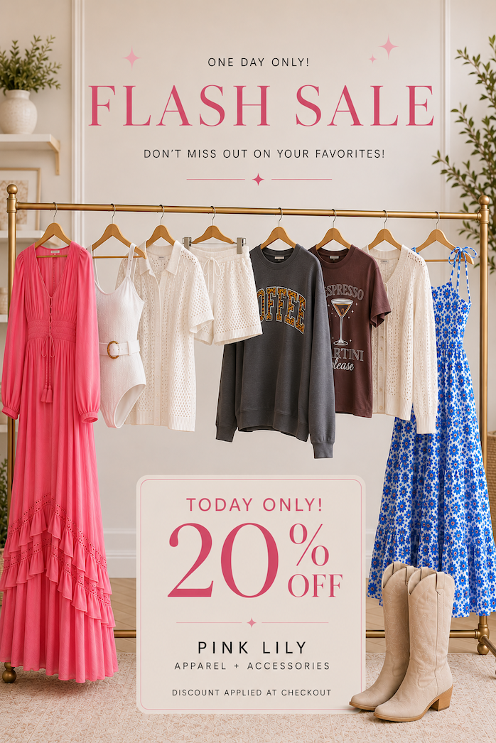 Shop Pink Lily Women's Apparel & Accessories Flash Sale at Steinmart.com