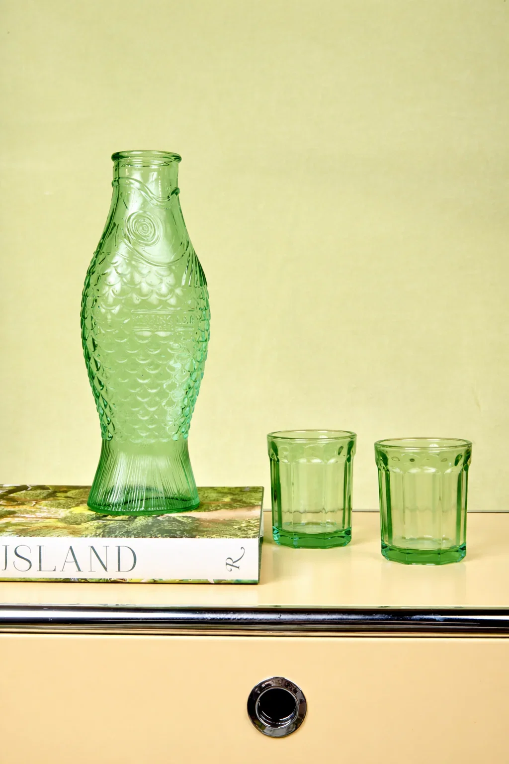 Image of Fish Carafe and Glasses Set