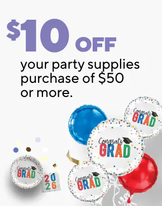 40% off custom cards, photo gifts, wrapping paper, banners, posters and yard signs
$10 off your party supplies purchase of $50 or more
As low as $9.99 for diploma and certificate holders
$249.99 Acer Aspire Lite 15.6