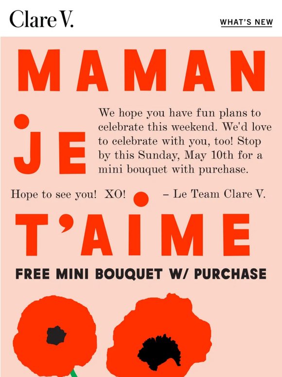 A Mother’s Day Gift From Us