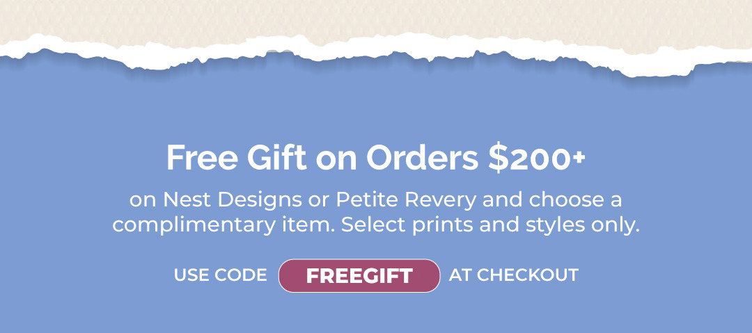 Free gift for purchase over $200+