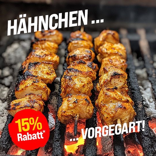 15% Rabatt - Hähnchen