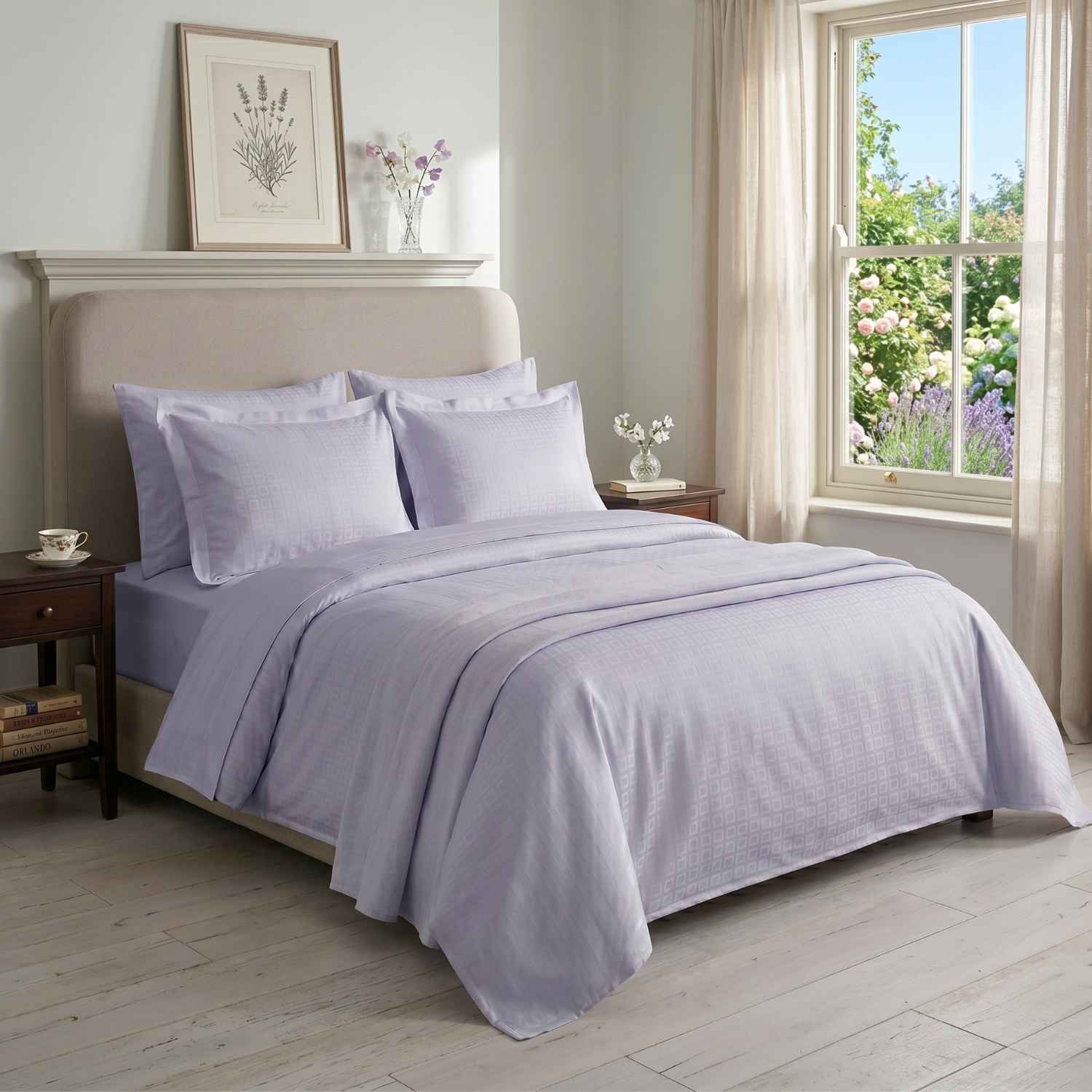 Bliss & Beyond Cotton Stripe Duvet Cover