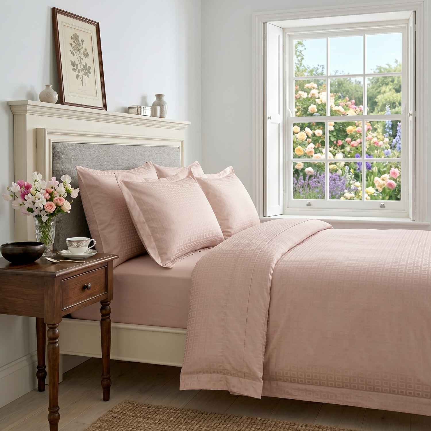 Bliss & Beyond Cotton Stripe Duvet Cover