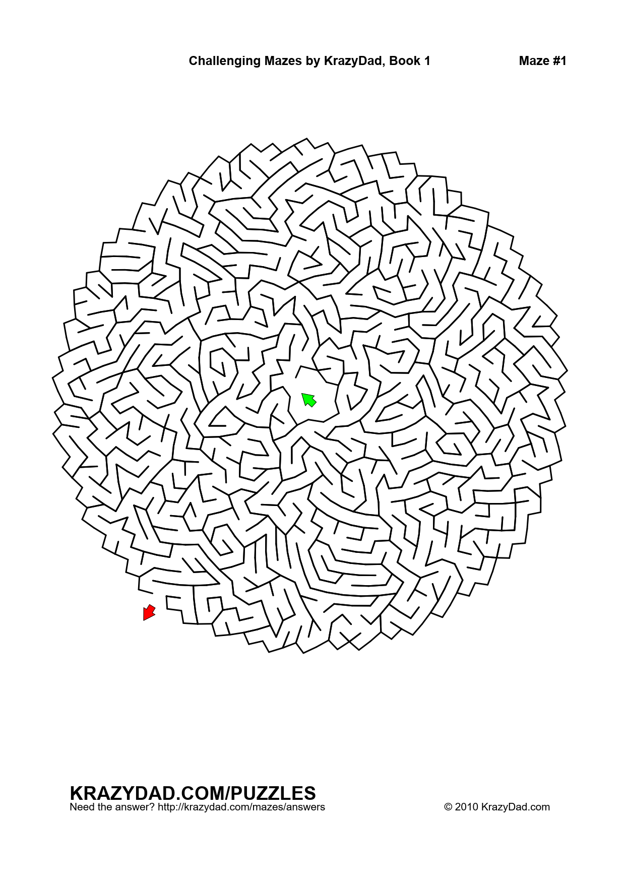 Challenging Maze #1