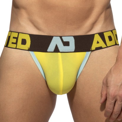 Addicted Jock Strap Naked Feeling Push Up Jaune
