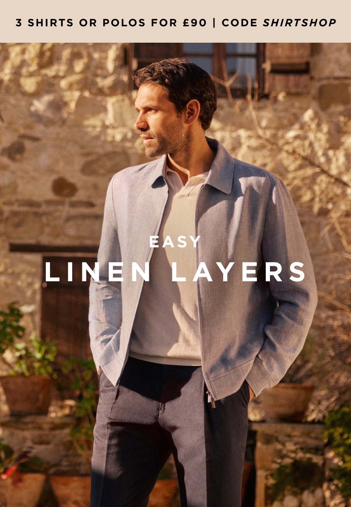 3 Shits or Polos for £90 | Code SHIRTSHOP