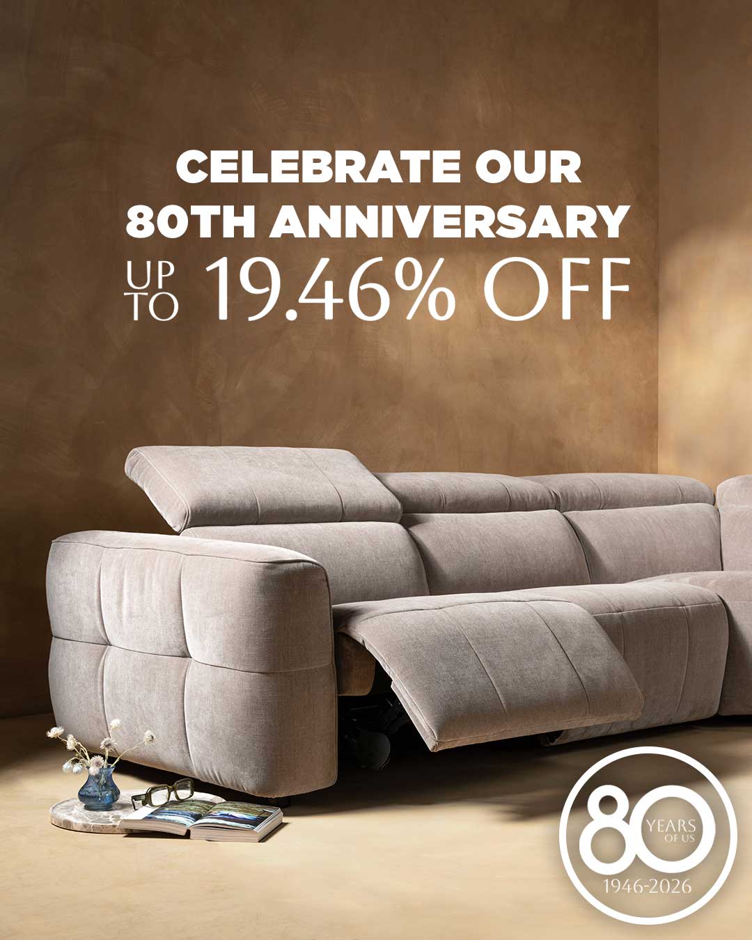 Introducing: seating that goes the extra mile. 