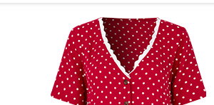Summer Sunshine Spotty Tunic Dress