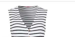 Florence Button Front Jersey Waistcoat