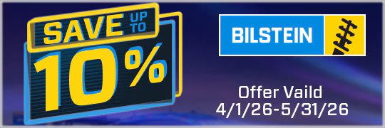 Save Up to 10% on Select Bilstein Products