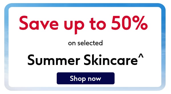 Save on summer skincare!