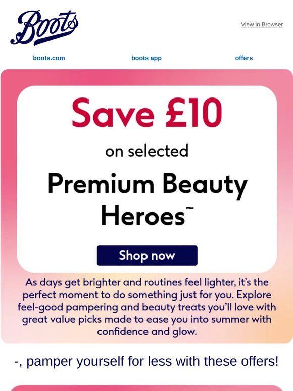 Want £10 off Premium Beauty Favourites?! 👀