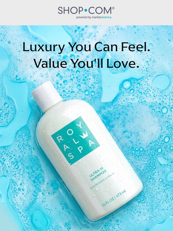 Just-Left-the-Spa Finish... Without the Spa Price!