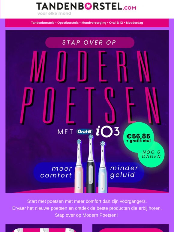 Nog 6 dagen om over te stappen! 🤩