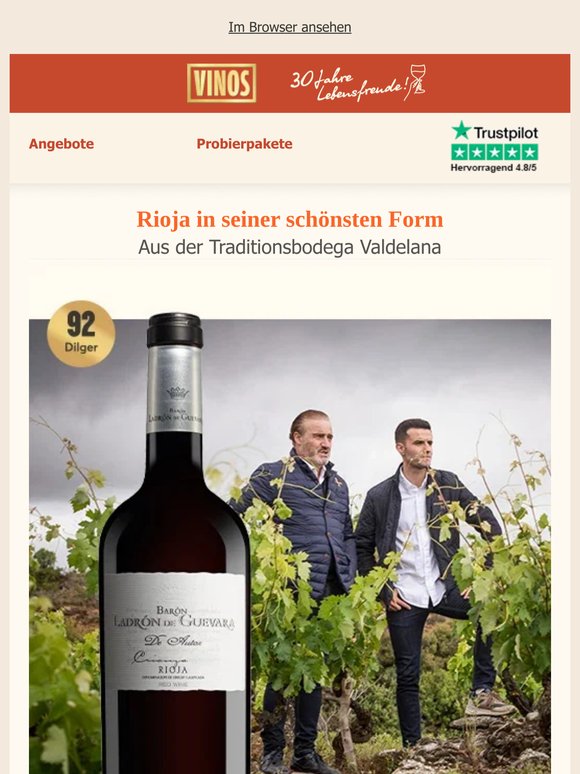 Rioja in Bestform 🍷 Jetzt zum halben Preis