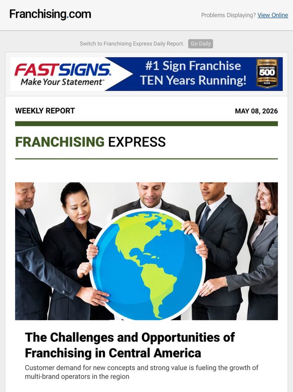 The Challenges and Opportunities of Franchising in Central America