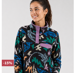 Patagonia
 Womens Lightweight Synchilla Snap-T Fleece