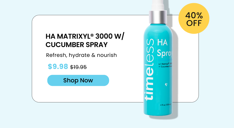 HA Matrixyl® 3000 w/ Cucumber Spray
