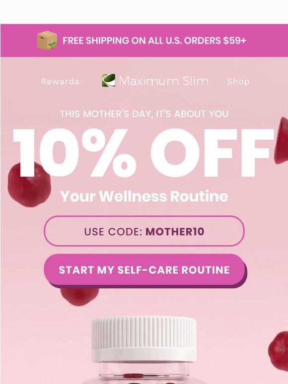 This Mother’s Day, choose yourself 💐