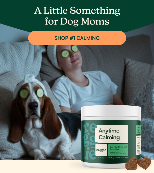 20% off calming chews for Mom's Day