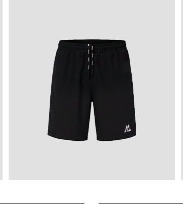 PULSE SEAMLESS SHORT BLACK ASPHALT 