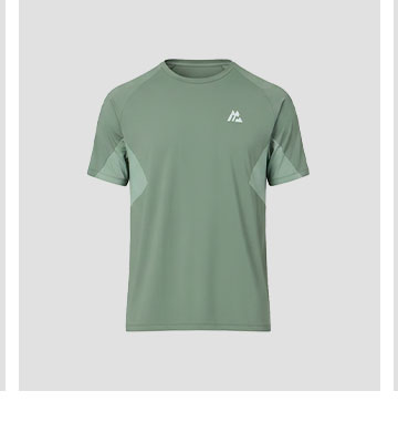 ENDURANCE TSHIRT GREEN SLATE
