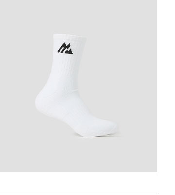 CREW SOCK WHITE 