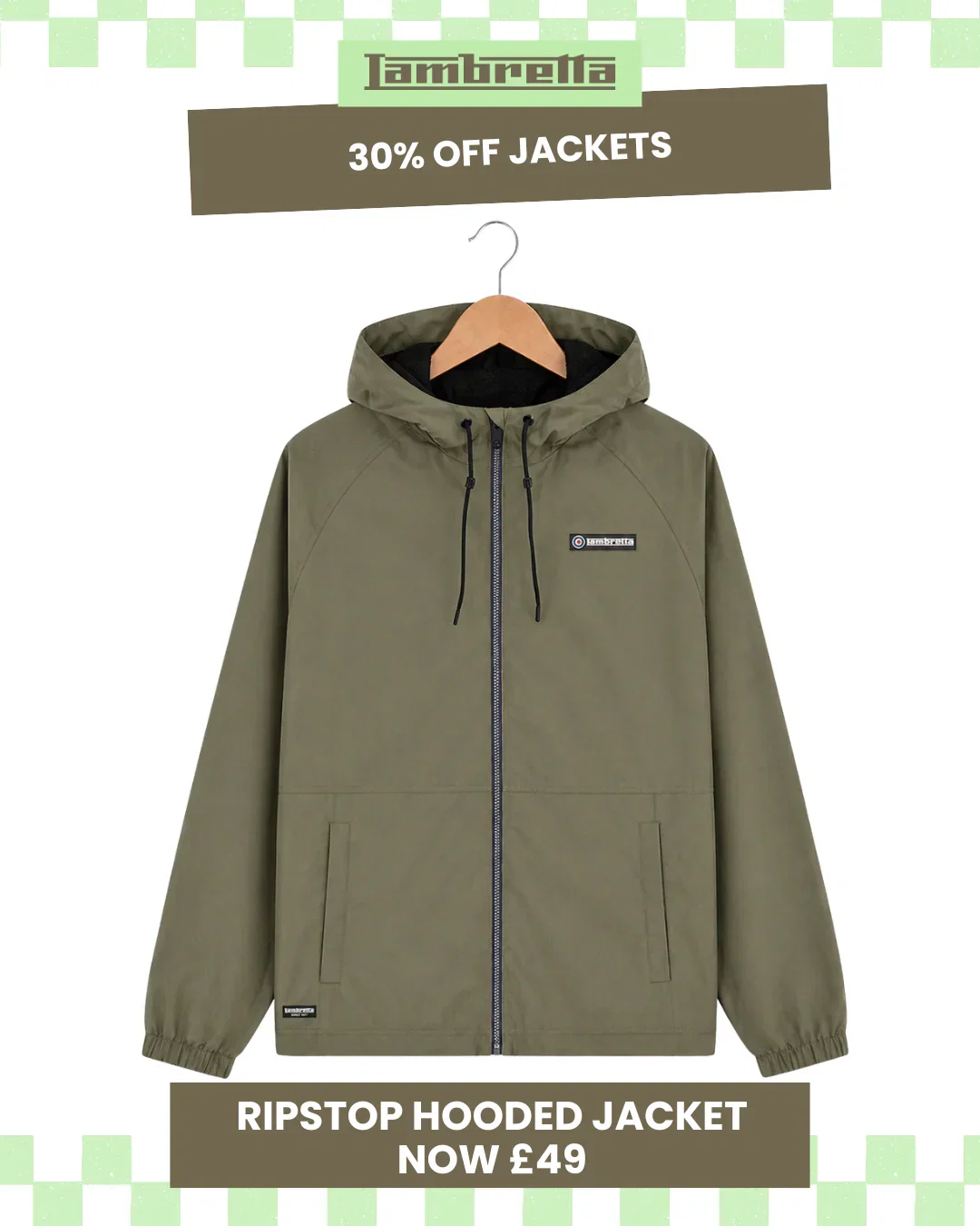 Ripstop Hooded Jacket