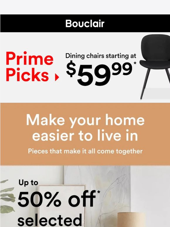 The pieces your home has been waiting for