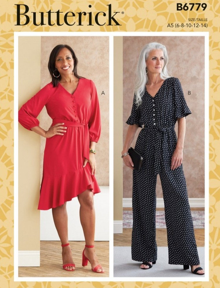 Butterick Paper Sewing Pattern 6779