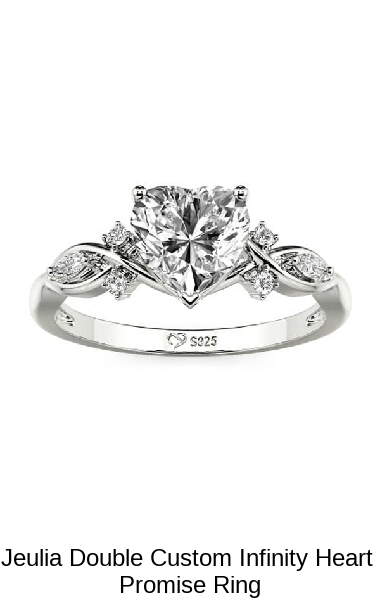 Jeulia Simple Twist Round Cut Gold Promise Ring Sterling Silver