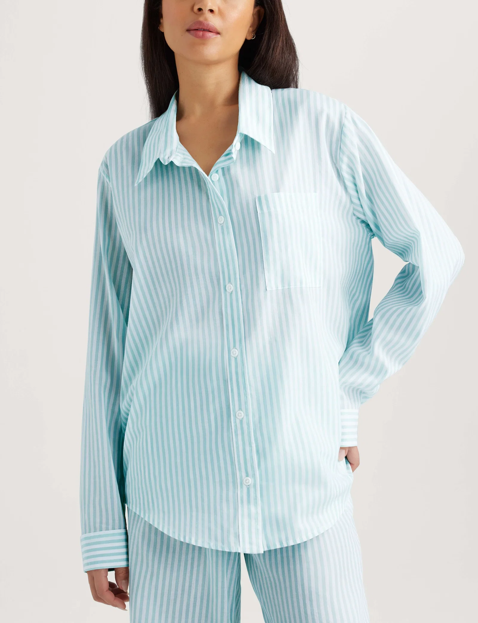 Image of Women's Woven Button Down Shirt