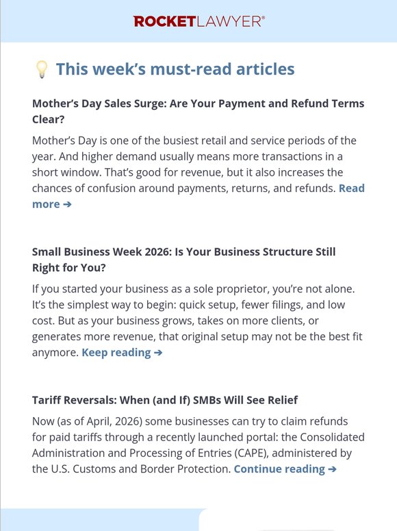 🚨Before the Mother’s Day rush, check this