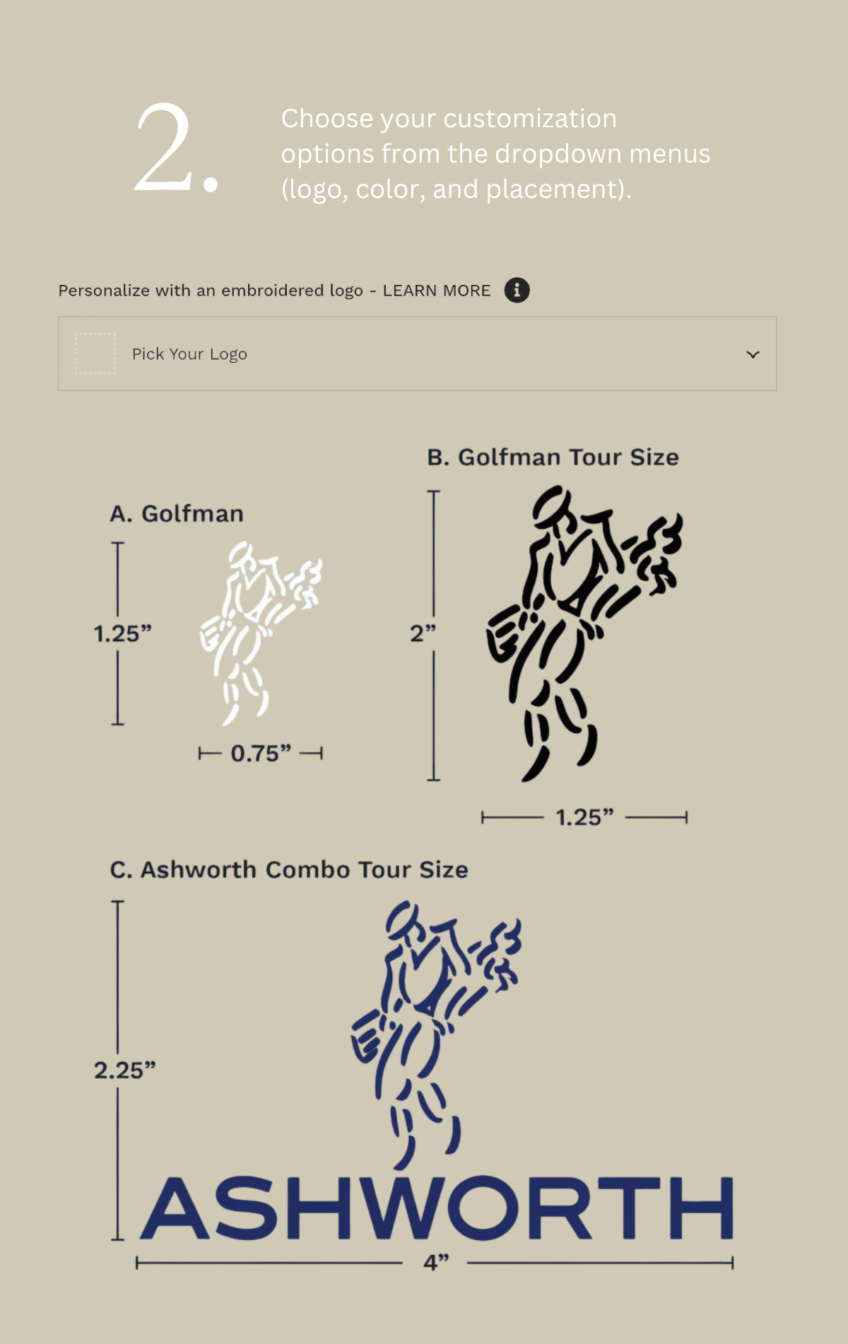GOLFMAN PERSONALIZATION