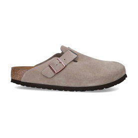 BIRKENSTOCK Boston Buckle Suede Sandals