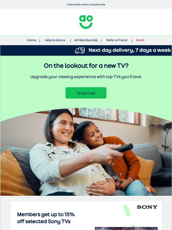 Still looking for a new TV? 📺