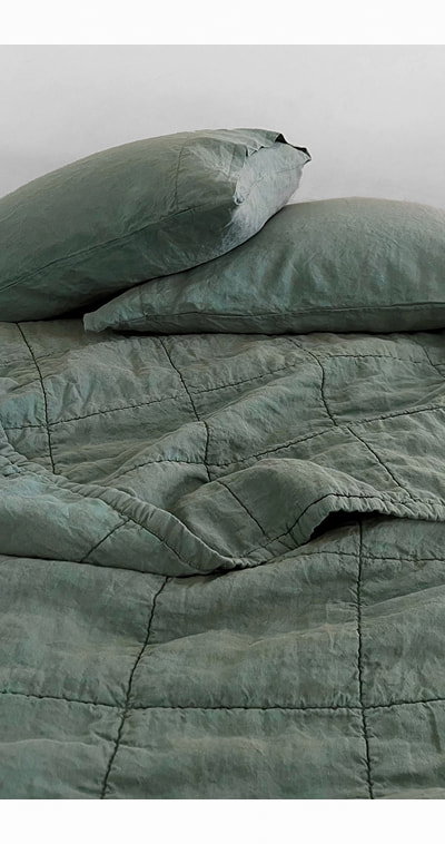 Quilted Coverlets and Bedspreads