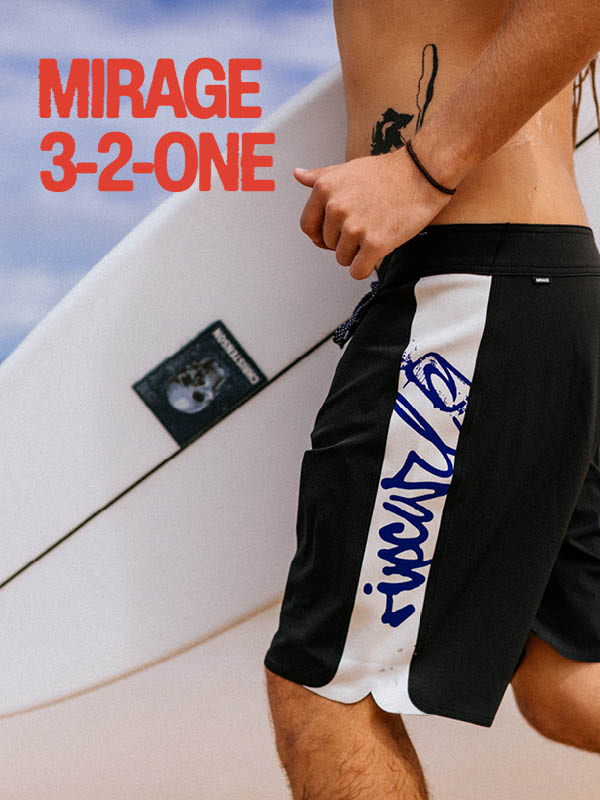 Mirage 3-2-One Ultimate 19" Boardshort