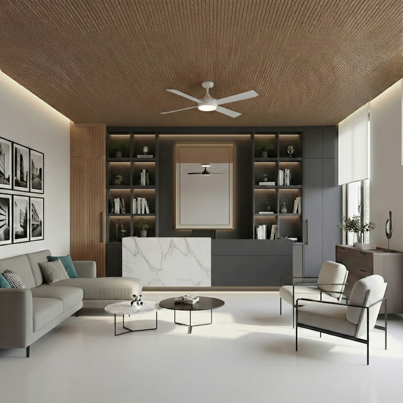 Contour slim polystyrene wood ceiling panels 
