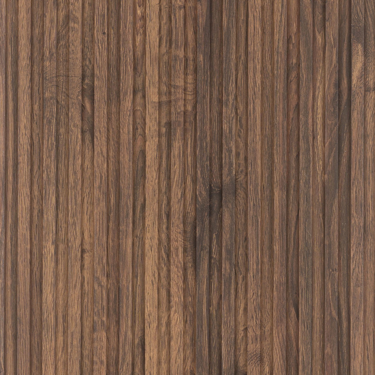 Image of Small Slats Polystyrene Wood Ceiling Panels 112 in x 12 in - (Pack of 10) / 93 sqft
