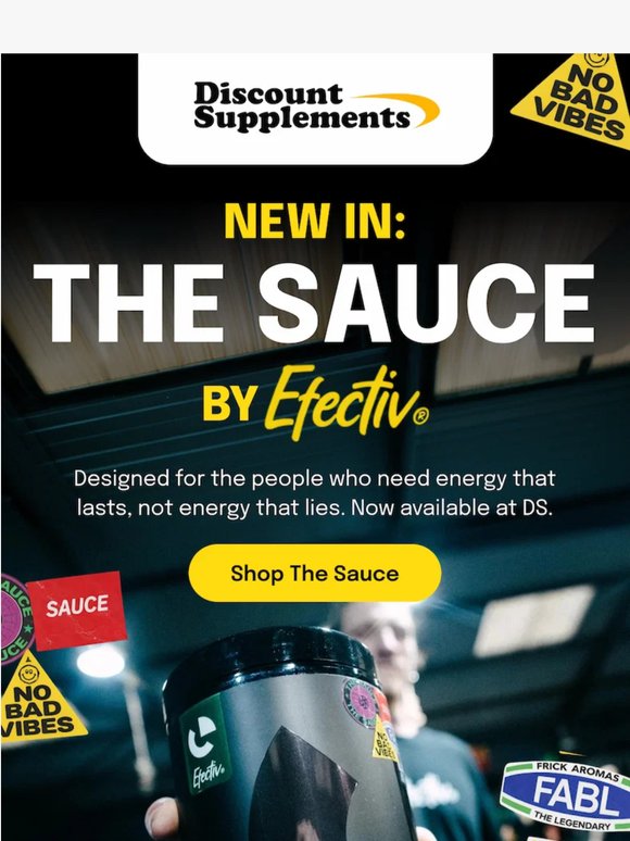 Introducing The Sauce - Efectiv's CrossFit pre-workout
