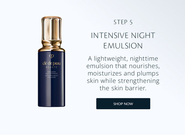 Step 5: Intensive Night Emulsion.
