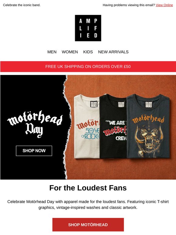 For the Fans: Motörhead Day ♠️
