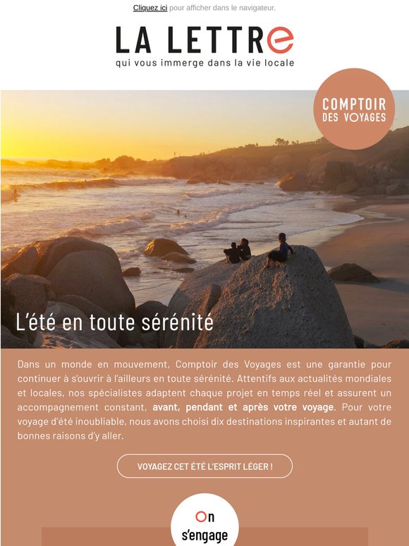Vos vacances d’été en toute sérénité ! 🌎