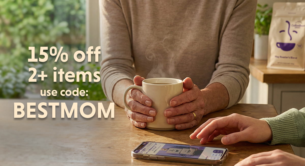 Get 15% off orders with 2 or more items using code BESTMOM