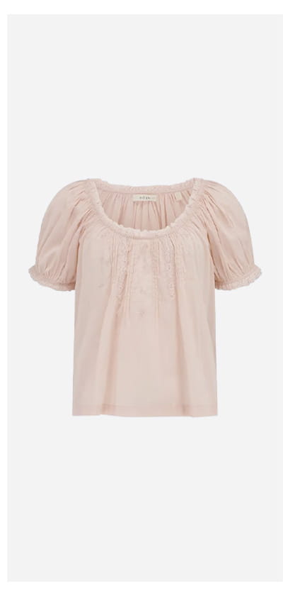 Frederica Top In Blush